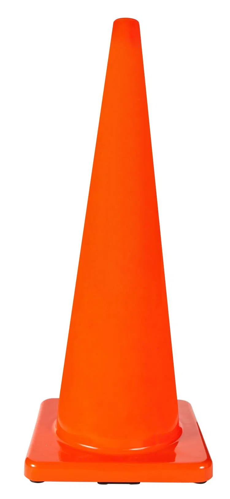 36inches 90cm Traffic Road Reflective All PVC Cone