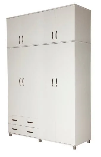 Prix d'usine Conception de garde-robe murale de chambre Cabinet de garde-robe portable à usages multiples