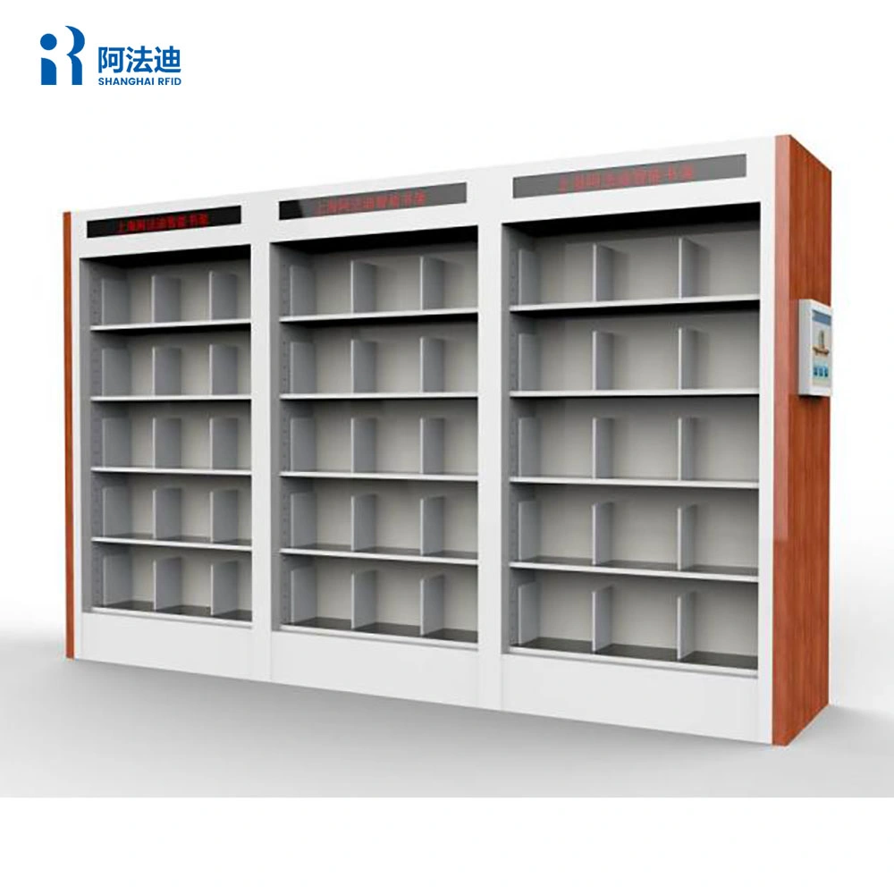 UHF RFID Metal Modern Intelligent Library Book Shelving