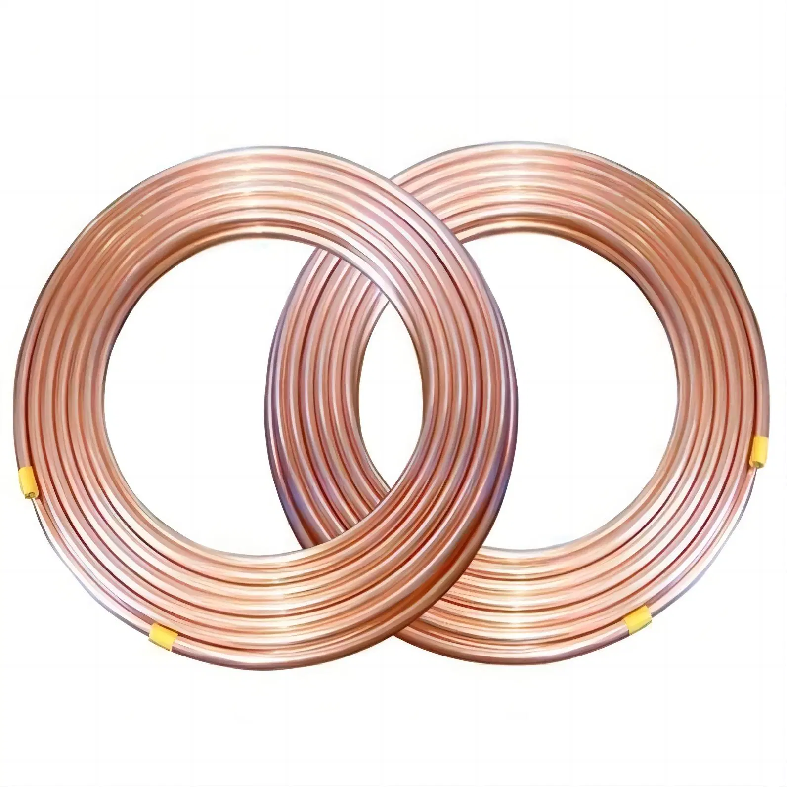 ASTM B280 C10200 C11000 C12200 climatiseur T1 T2 TP1 TP2 cuivre Pancake tube cuivre tube laiton tube laiton Tuyau droit cuivre tuyau en spirale