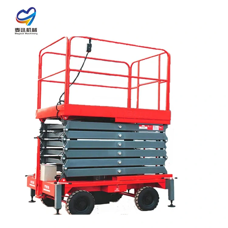 Construction Electric/Diesel Customizable Lift Movable Lift Elevator