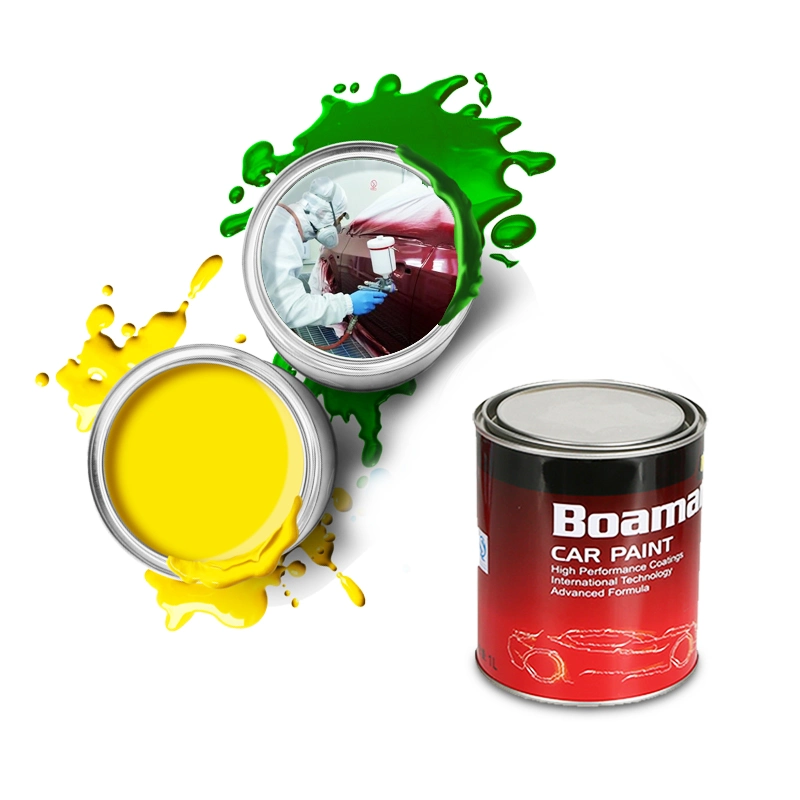 Fast Dry Car Paint in China Boamar Clearcoat Paint Refinishing