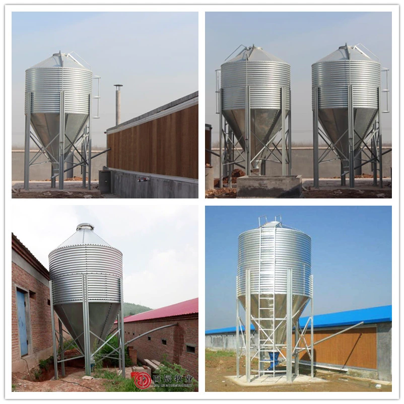 Galvanized Steel Feed Silo/Hopper System for Livestock House