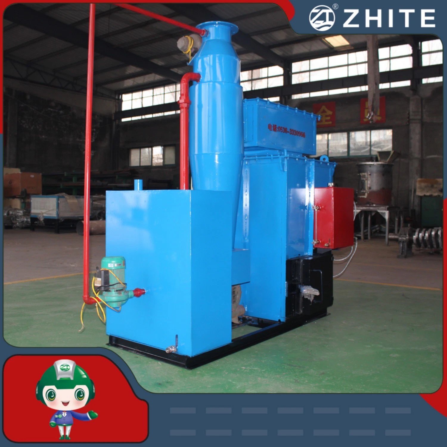 Smokeless Solid Waste Industrial Garbage Incinerator Medical Waste Treatment Equipment