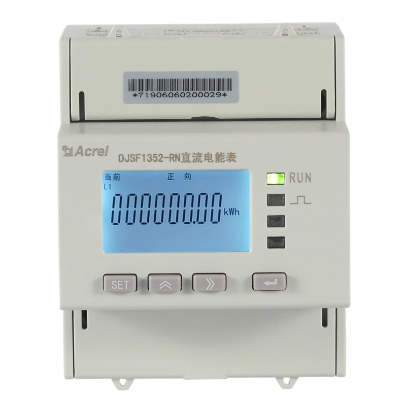 Medidor bidireccional de energía CC para estación de carga de vehículos eléctricos