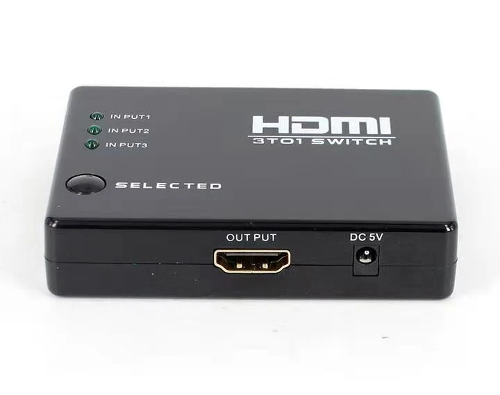 Conmutador HDMI 1080p, conmutador de puertos HDMI 3