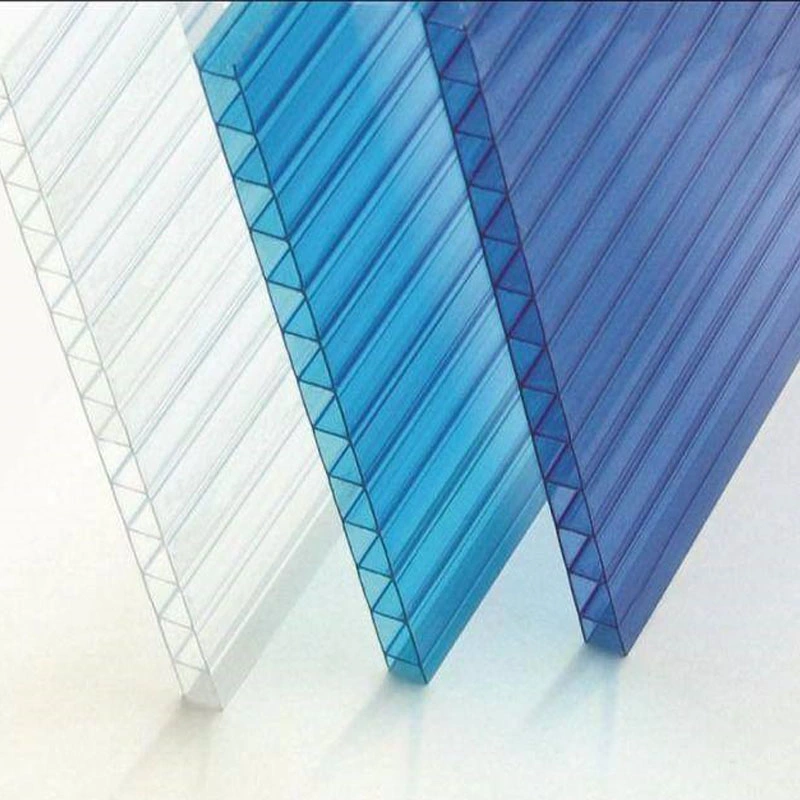 Twin-Wall Greenhouse Building Materials/Custom Shape and Color/High Quality Plastic PC Sheets Clear Polycarbonate
