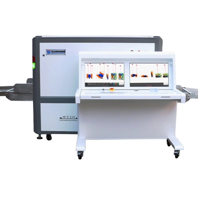 Tamanho do túnel 650mm*500mm Mianmar raio X Scanner de bagagem de Verificação de Segurança da Máquina