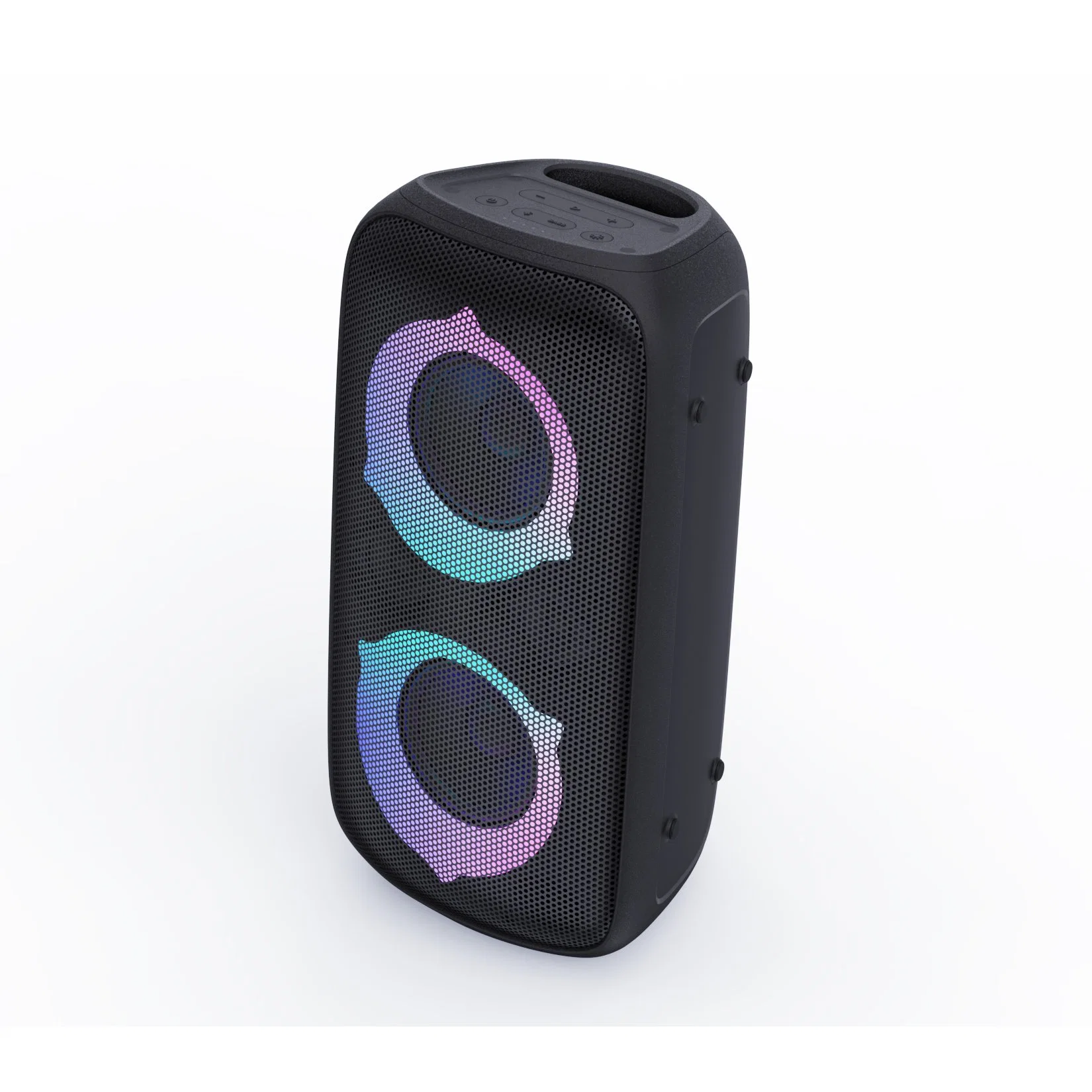 Ozzie P6 Portable Speaker Waterproof Bluetooth Speaker Party Speaker Outdoor Subwoofer Bass Wireless Speakers Mini Column Box Loudspeaker FM TF