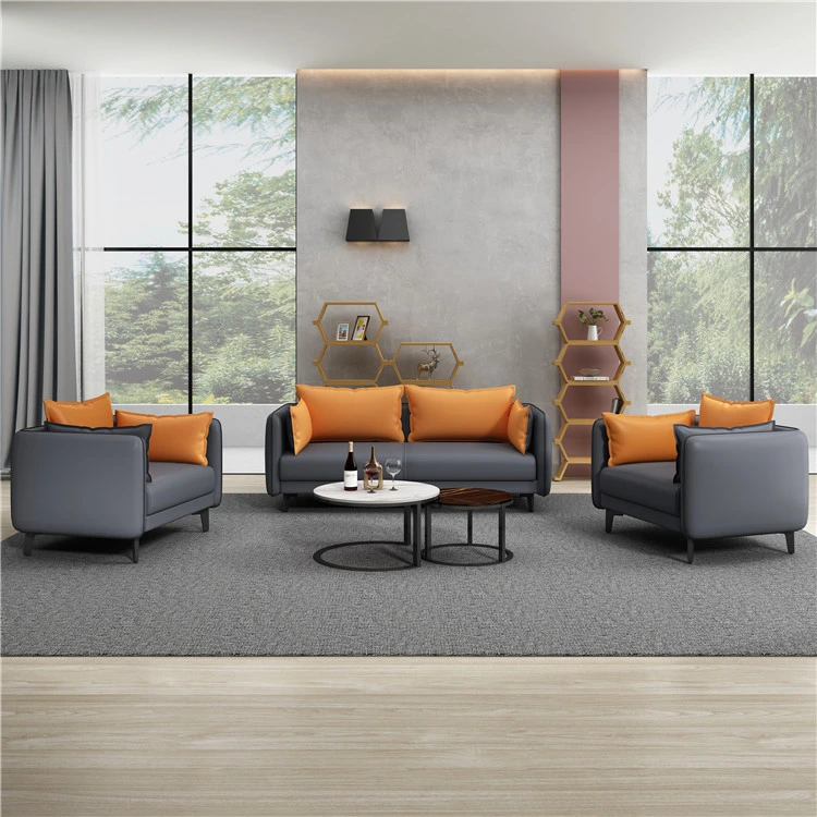 Novo Design 2 Color Sala Sectional 1+1+3 Mobiliário doméstico Cadeira Sofá