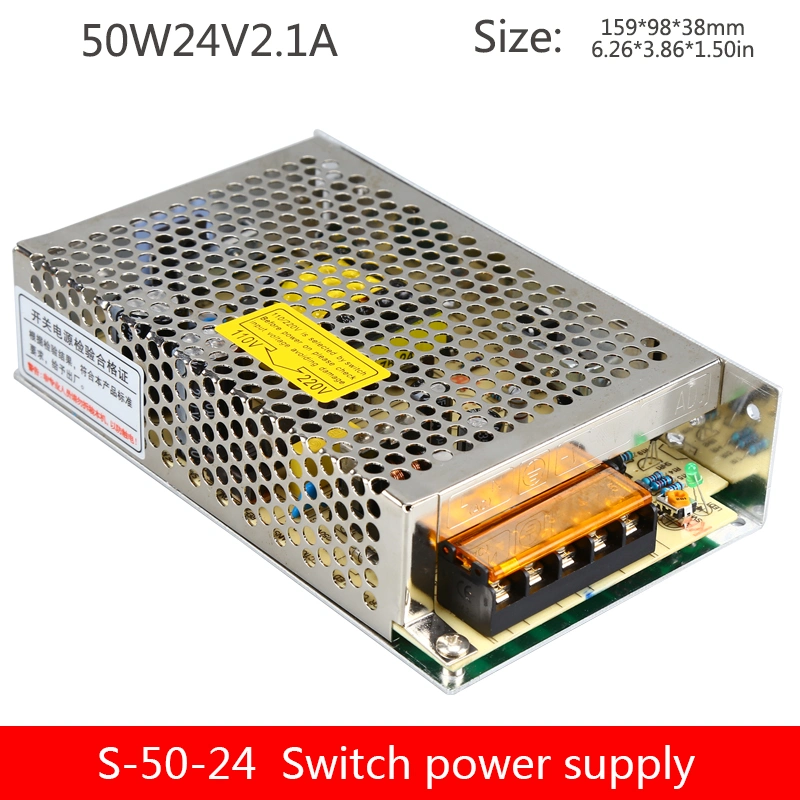 S-50-36 AC to DC 50W Single Output 36V 1.38A DC Power Supply