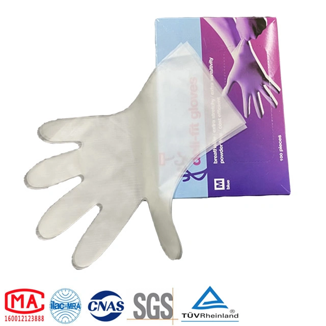 Cheapest Disposable Gloves Clear Color Examination Gloves Hand Gloves Disposable Powder Free PVC/PE Gloves