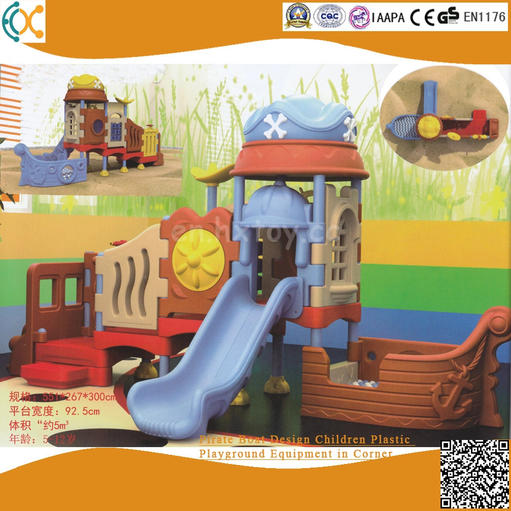 Kinder Plastic Playground Equipment Outdoor und Indoor mit Ballpool