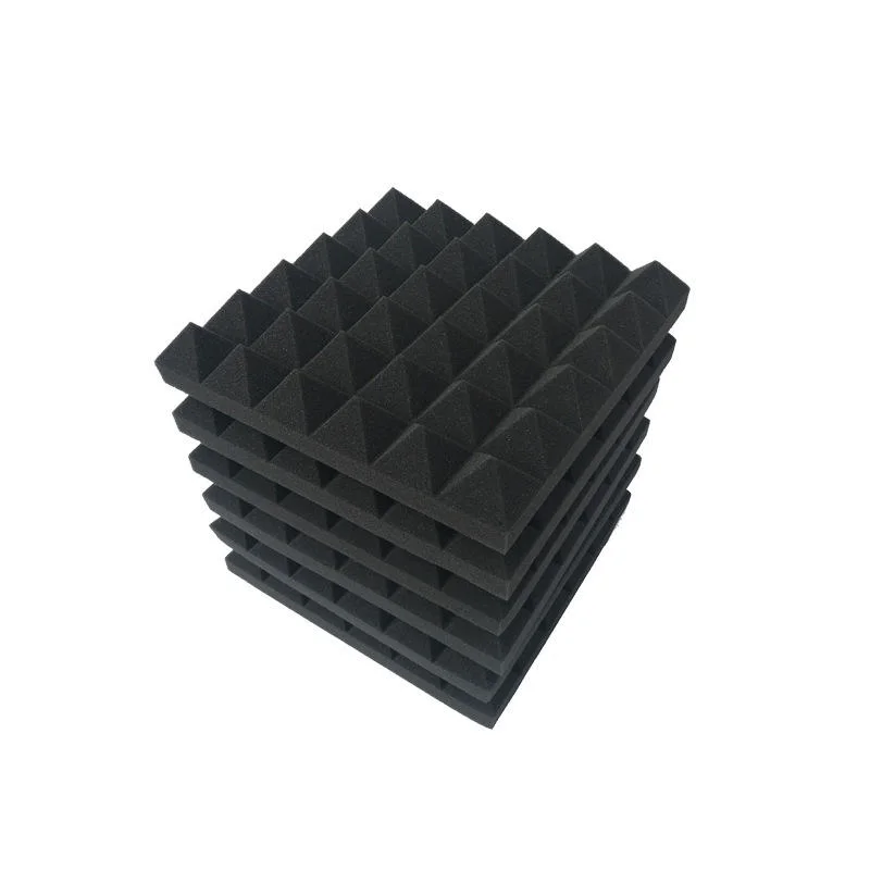 High Density Pyramid Acoustic Foam Panels Studio Sound Proof Foamed Wall Panel