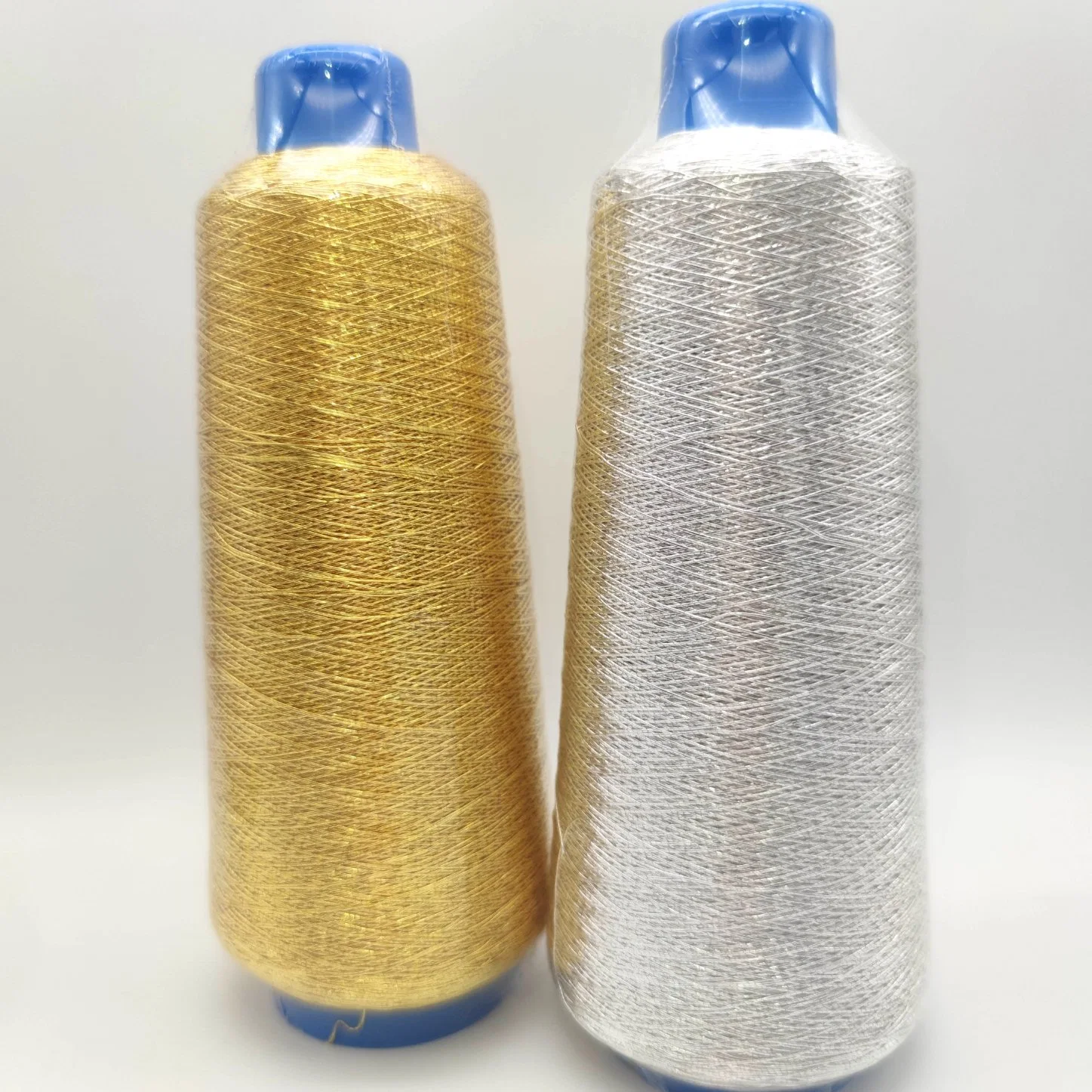 Various Kinds of New Metallic Yarns for Embroidery Knitting Threads