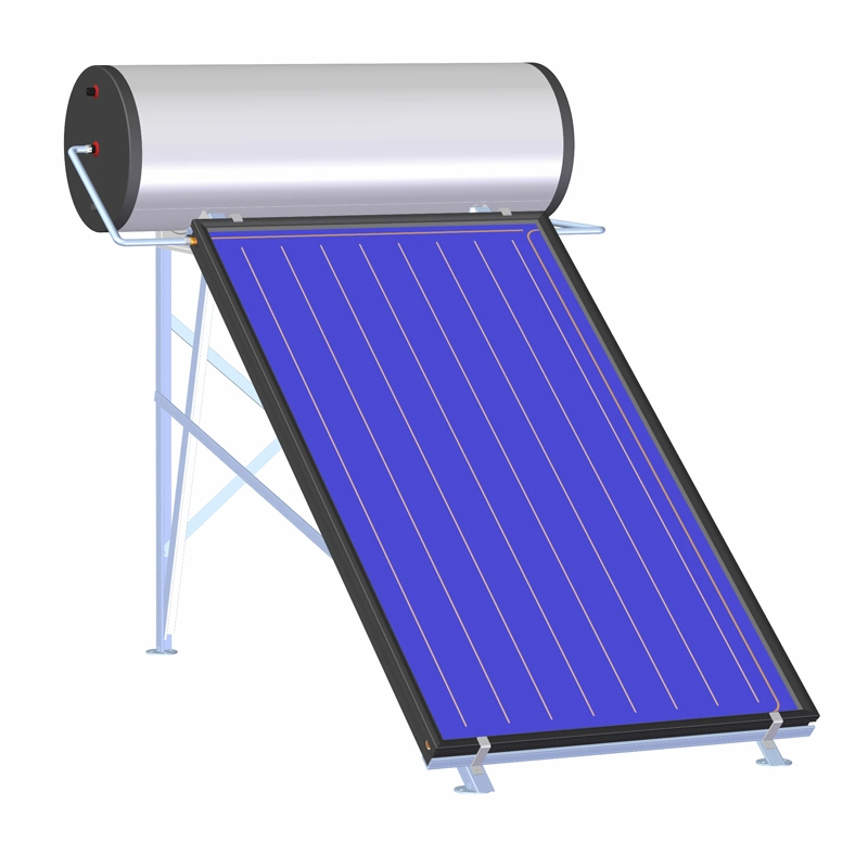 Open Loop Flat Panel Solar Water Heater with Open-Loop Systems