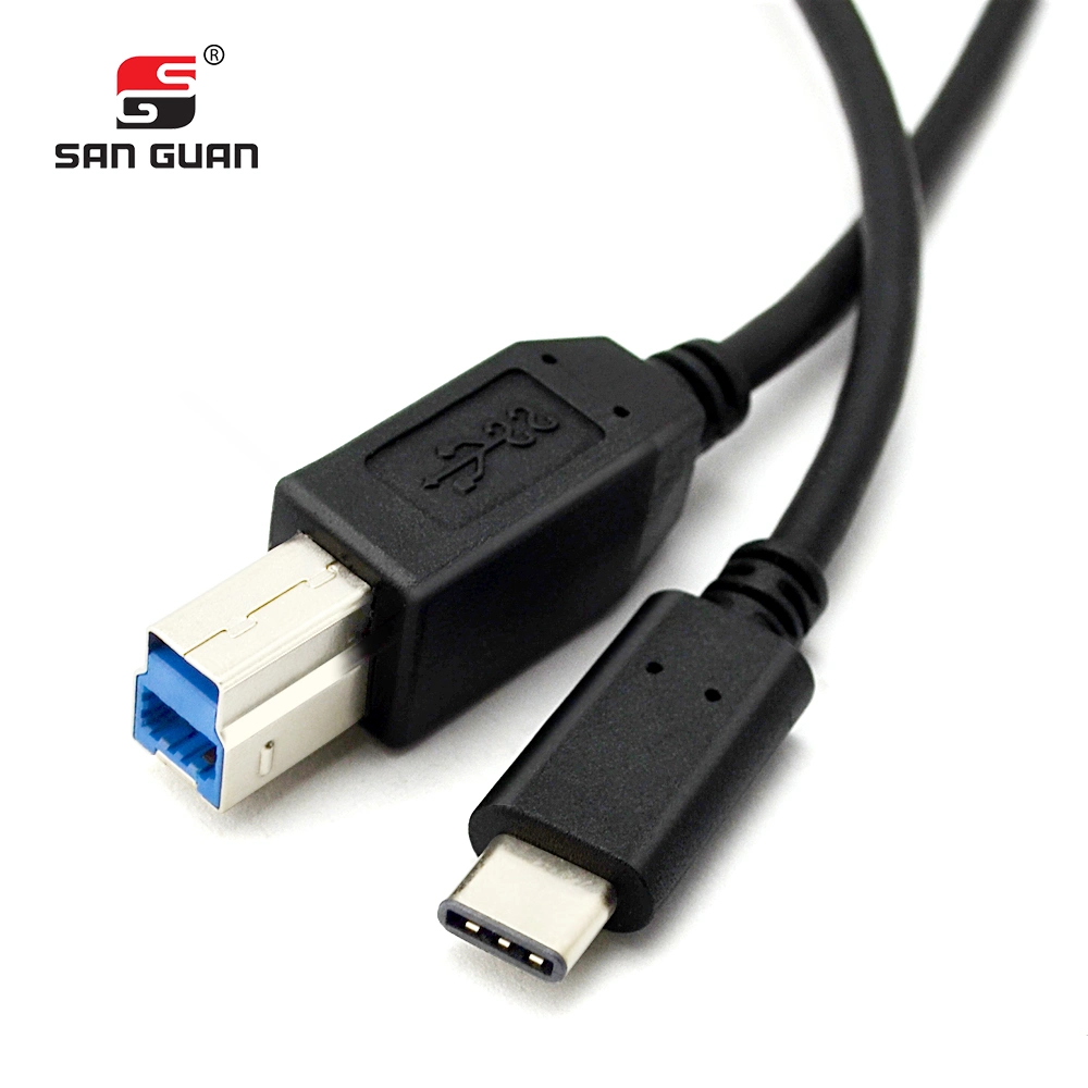 Data Cable PVC USB Printer Cable 1m 2m Type a Male to B Male Printing Cable for HP Canon