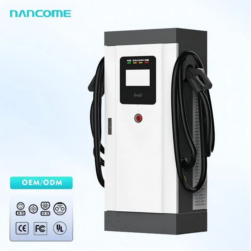 Nancome Vehicle DC EV Fast Charger Station for Electric Car CCS2 CCS1