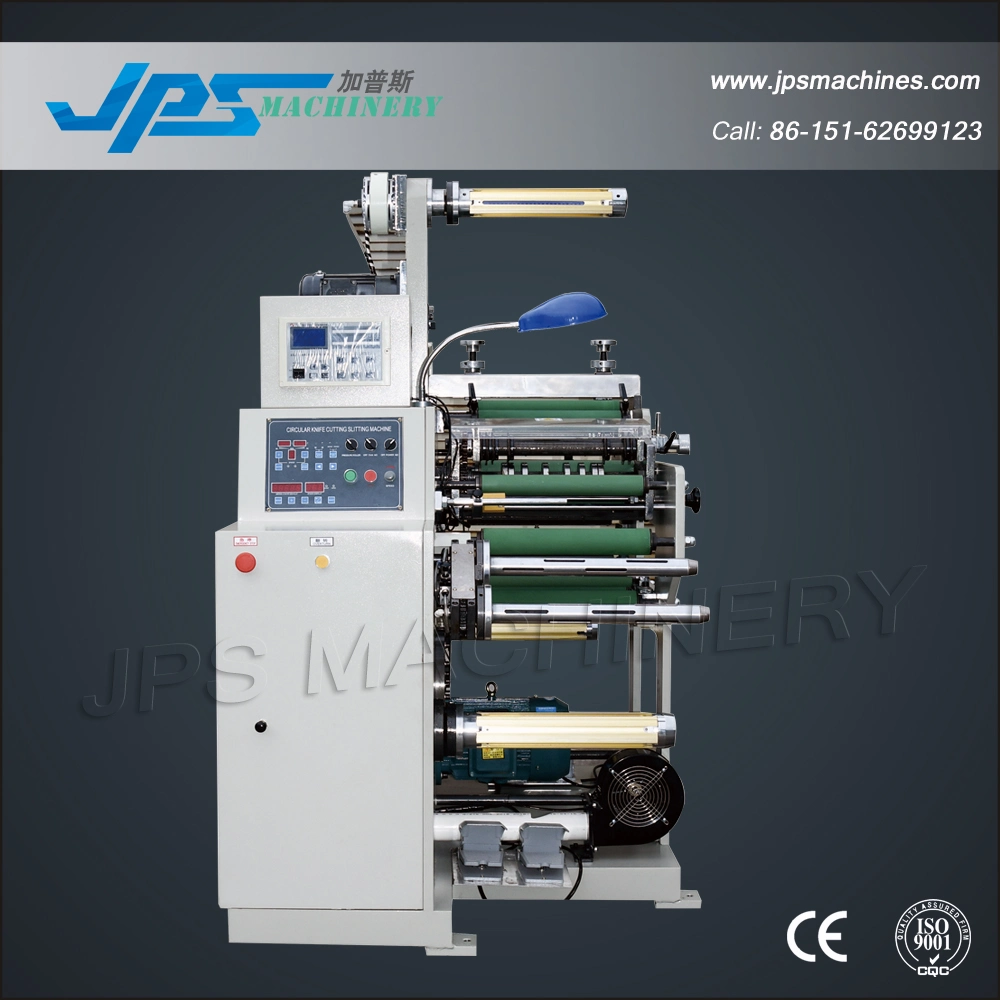 Jps-320c-Tr Automatic Blank Label Printing Paper Rotary Die Cutting & Slitting Rewinding Machine/ Auto Film Sticker Roll Die Cutter Slitter Rewinder