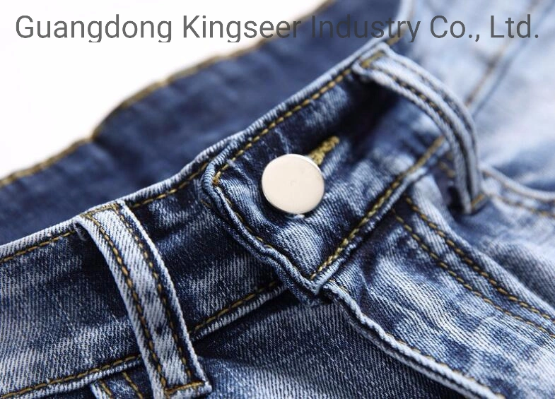 2019 Latest Fashion Blue Stretch Short Denim Men Jeans Ks-D001