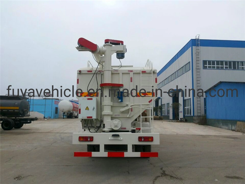 22cbm Bulk Feed Grain Carrier Bulk Feed Tank Truck Bulk Grain Tanker Truck for Sale