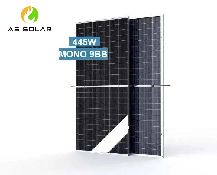 as Solar Panel 425 430 450 Watt Half Cut New Tech Energy Solar System Home Power Electric Ground Roofing Sheet Solar Panel Product