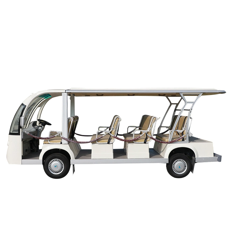 14 Seats Electric Sightseeing Bus Tourist Shuttle Car