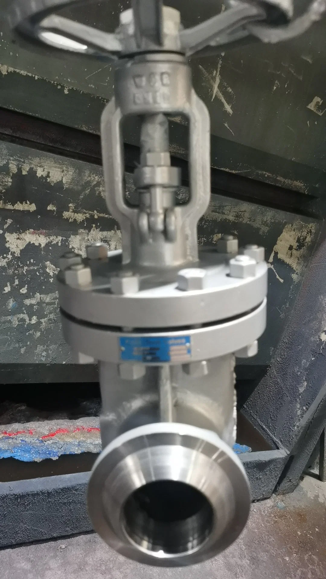 DN80 Rising Stem Bolted Bonnet Cast Steel Gate Valve with Bw Ends