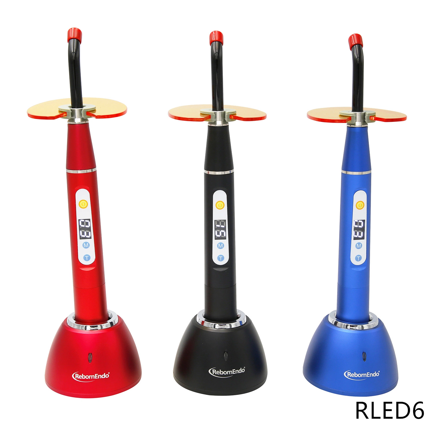 Guangzhou Dental Equipment Dental Rotaty Instrument 3 Colors Metal LED Curing Light