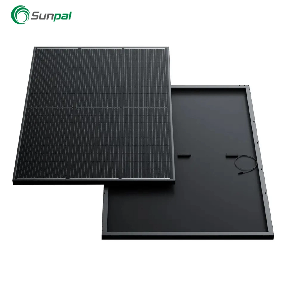 Sunpal Bester Preis pro Watt All Black 415 Watt 410W 405W 430W Preta Dach Solar-Elektro-Panel für Camper