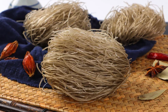 Dried Sweet Potatoes Vermicelli Fujian Noodles Instead of Rice