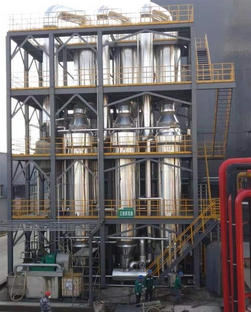 Vacuum Water Treatment Falling Film Multi Effect Mvr Evaporator Concentration Equipment