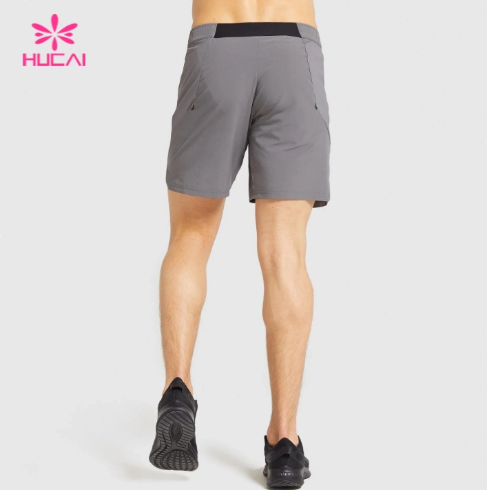 Salle de gym de haute qualité de gros Mens Running Shorts Sportswear