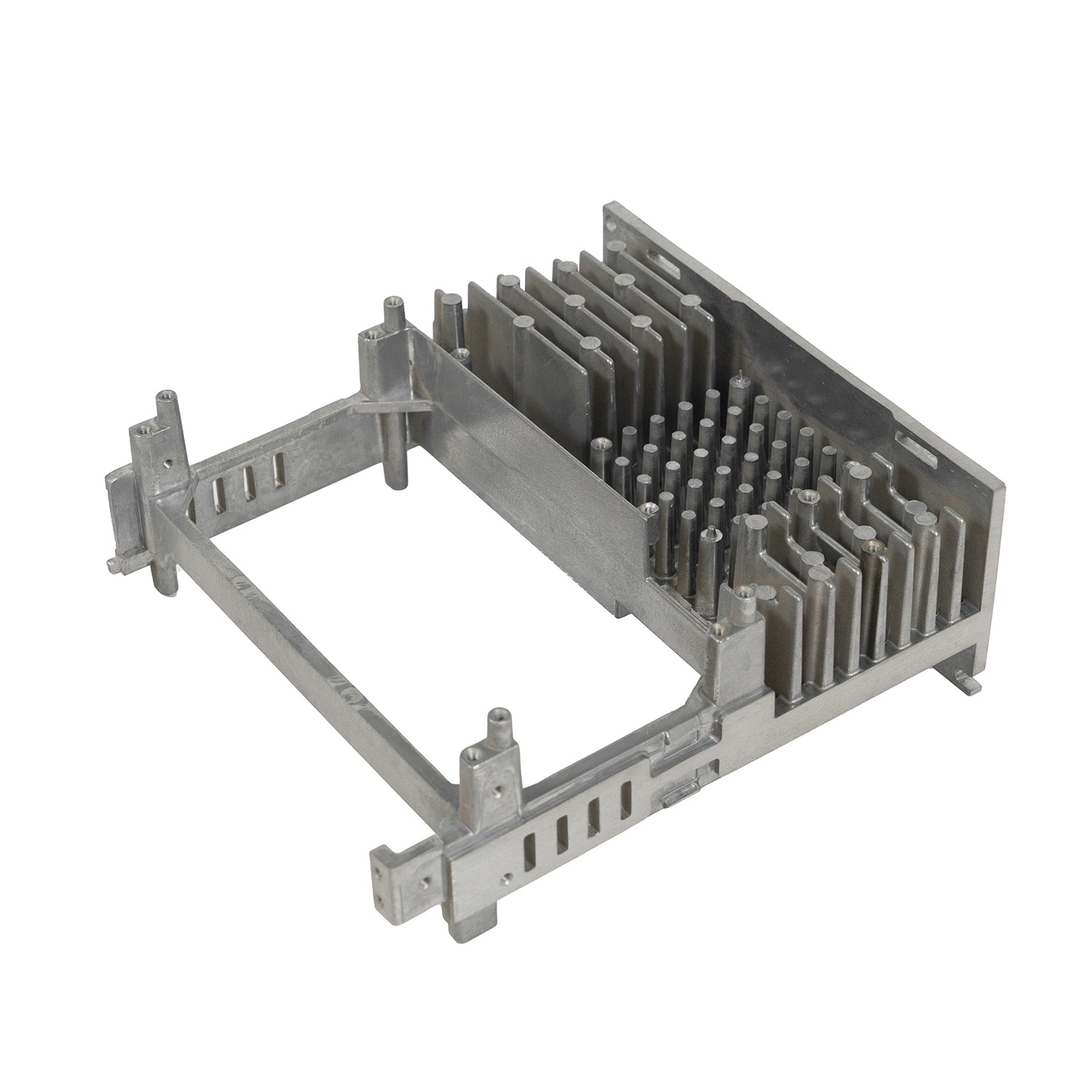 Factory Direct Sales of Aluminum Alloy Die-Casting Variable Frequency Radiator Fin Processing Custom Mold