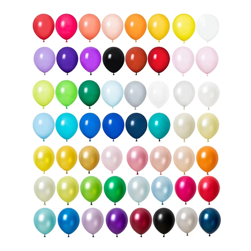 Happy Birthday Wedding Halloween Christmas Party Decoration Matte Pearl Color Thick 12 Inch 3.2g Biodegradable Latex Balloon