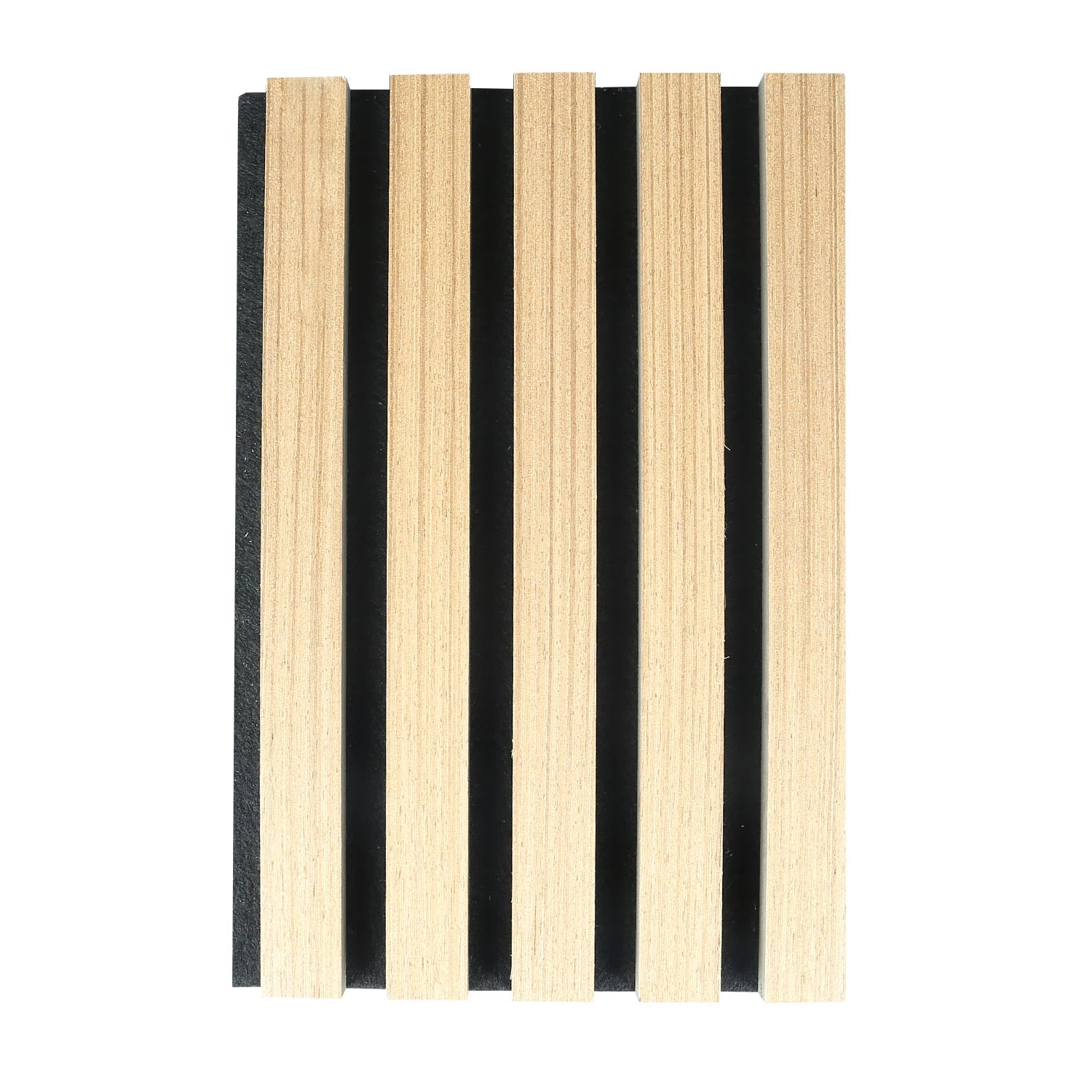 Euroyal 11 Colors Wooden Veneer Slats Acoustic Wall Panel with Certificate 600*2400 mm