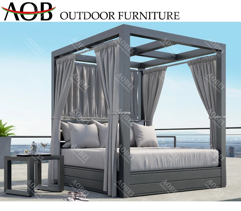 Popular Outdoor Poolside Home Resort Hotel Cabana Daybed Beach Bed Sofabed Furniture