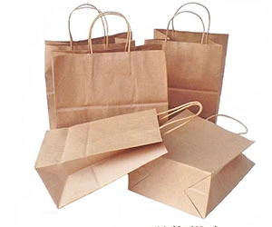 Custom Gift Packaging Paper Bag Candy Food Gift Bags for Christmas Wedding Party Favors