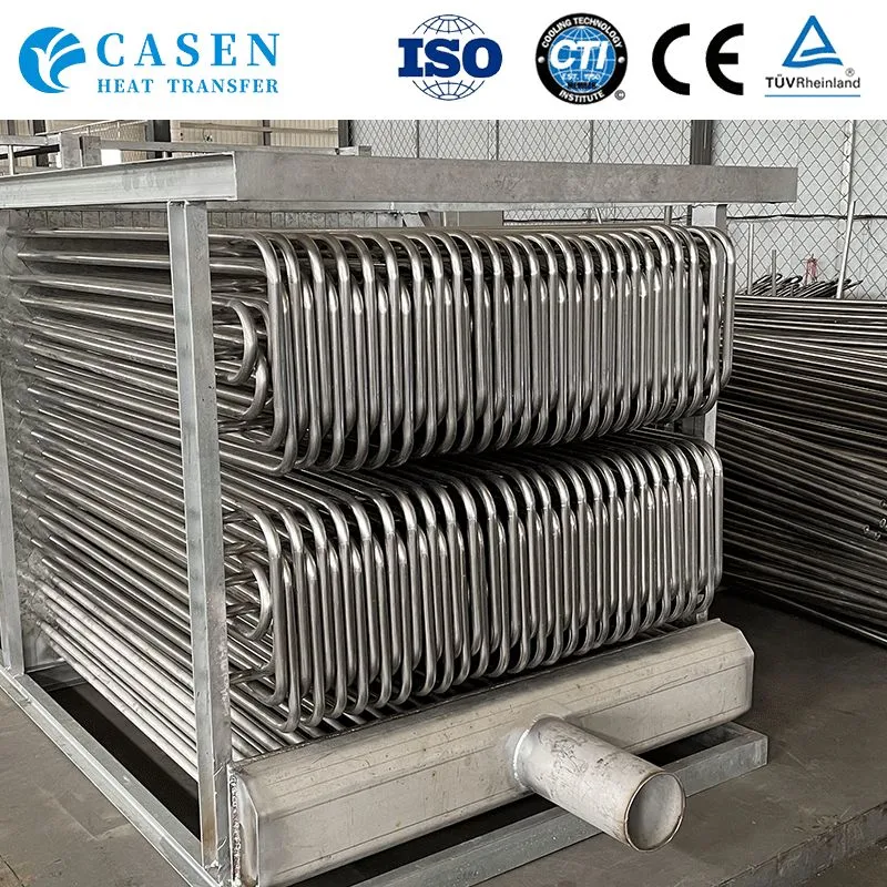 Parallel Flow Coils Used for Industrial Evaporative Condenser Closed Type Cooling Tower