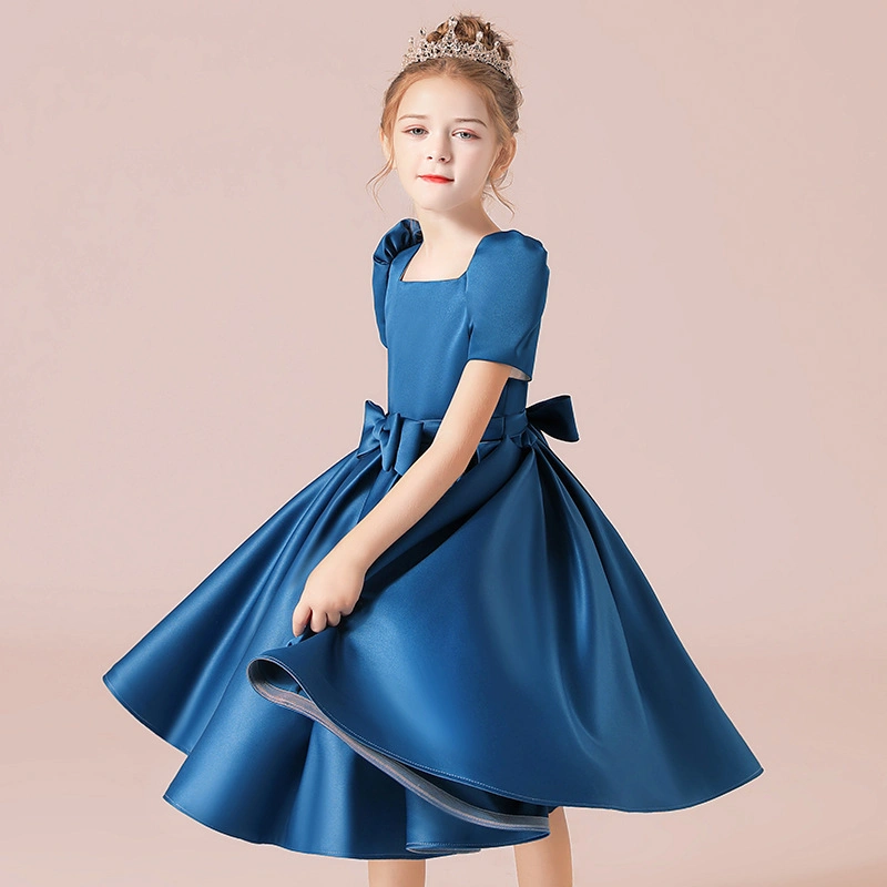 Wholesale/Supplier Elegant Adjustable Girls Party Dress Girls Wedding Birthday Party Dress