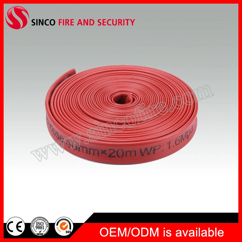 Wp 13 Bar PVC Red Durable Fire Resistant Hose