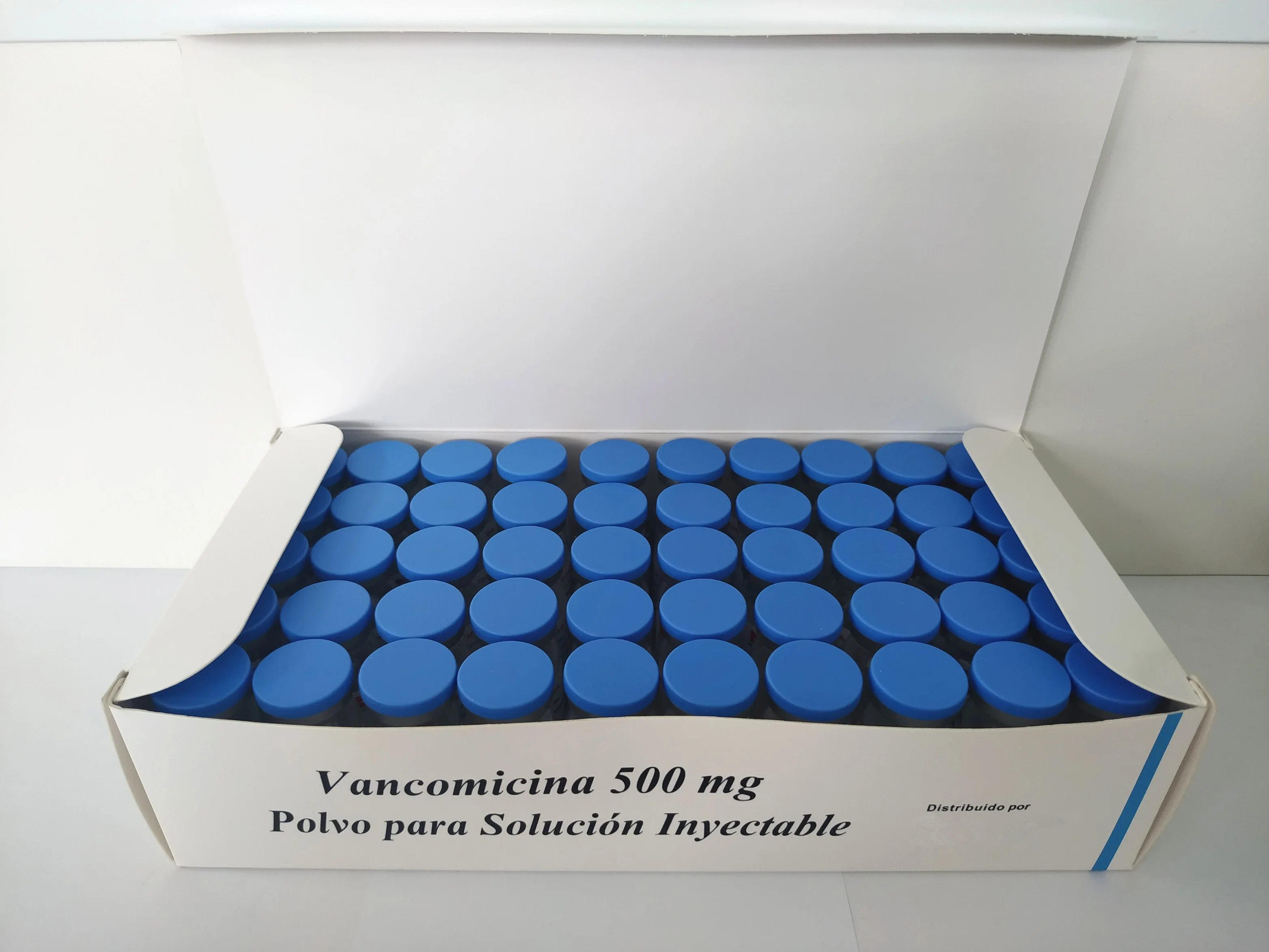 Vancomicina farmacéuticos de alta calidad para la inyección 0.5g con certificado GMP