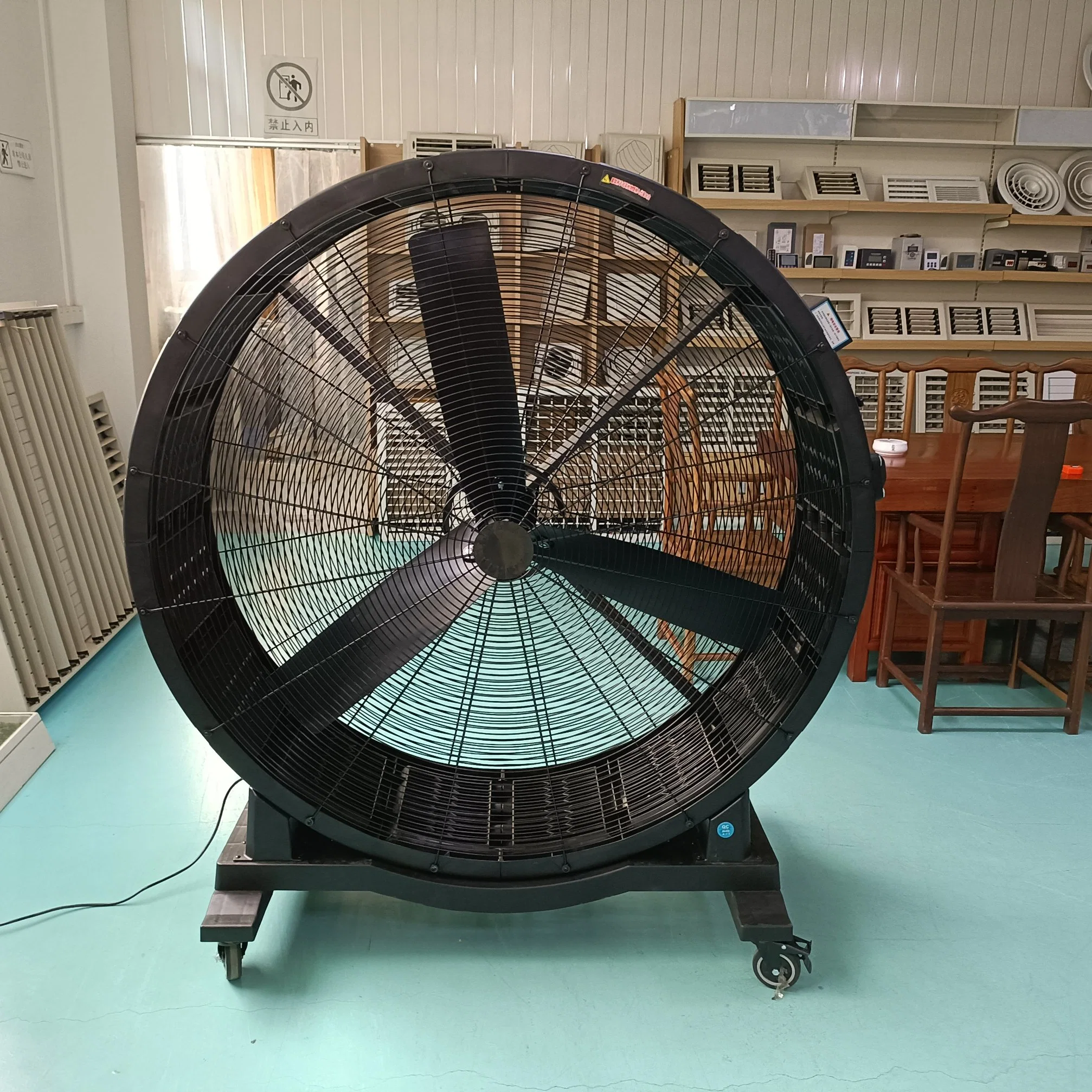 Grande circulation d'air industriel mobile ventilateur de refroidissement entrepôt support électrique Ventilateur