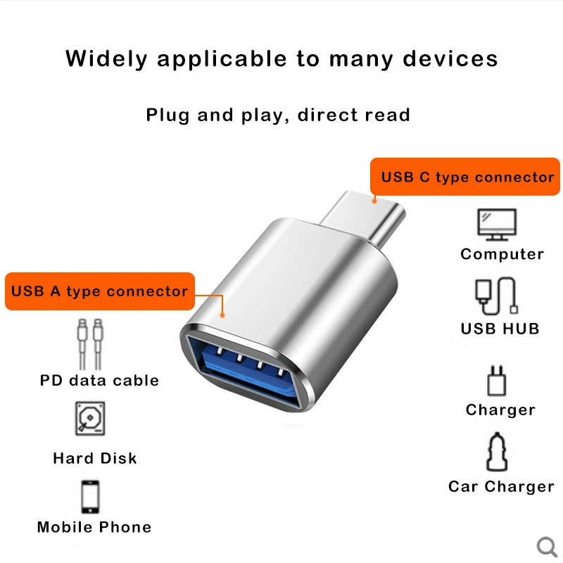 5%off Mobile Phone USB Type C to USB3.0 Converter Adapter OTG