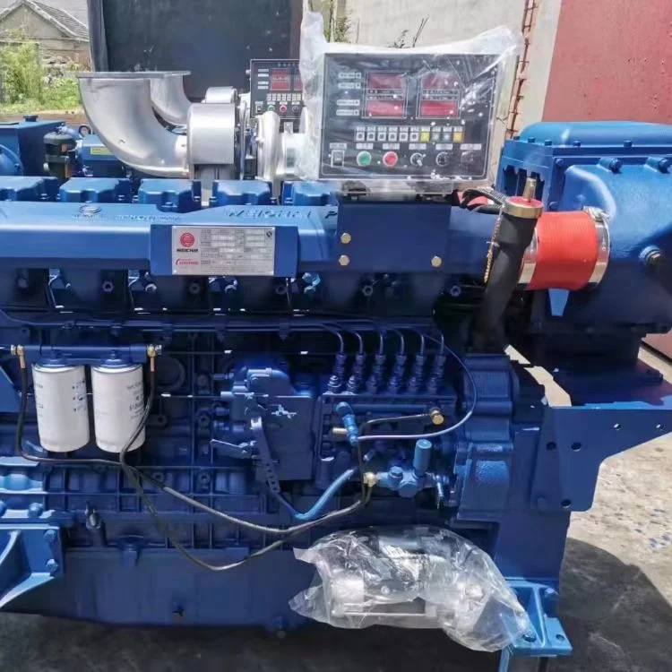 Hot Sale Brand New 6 Cylinders Weichai Wp12 258-405kw Marine Diesel Engine