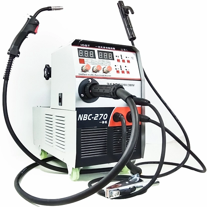 Inverter CO2 Gas Shielded MIG 270A Welding Machine Portable Welders MIG TIG MMA