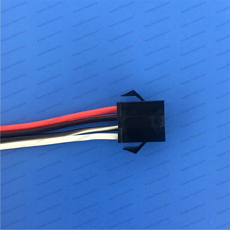 2.5mm Sm 4-Pin Female Connector Plug Extension Wire, Tail Stripping on The Tin 5mm