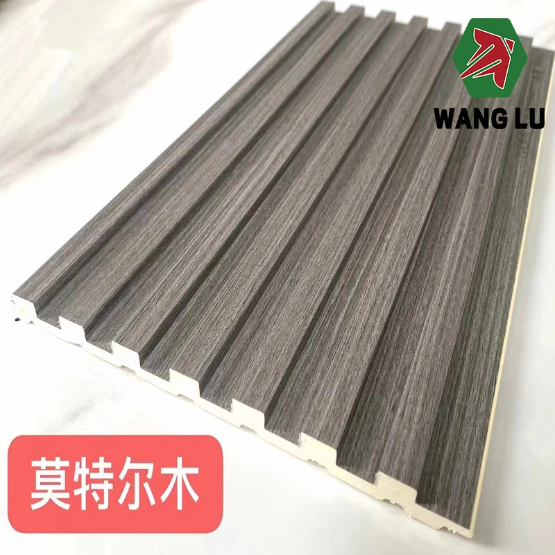 Waterproof Fireproof Solid Wood Plastic Composite Wall Panel WPC Panel Acoustic Soundproof Panels for Interior Decorative