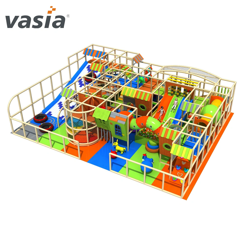 Comercial Indoor Funny Coffee Playground Soft Play Toys Game Children Amplo parque de diversões Equipamento Parque de diversões coberto