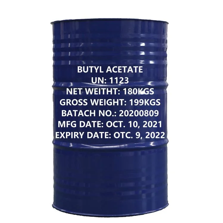 China Hot Sale High quality/High cost performance  Butyl Acetateba 123-86-4